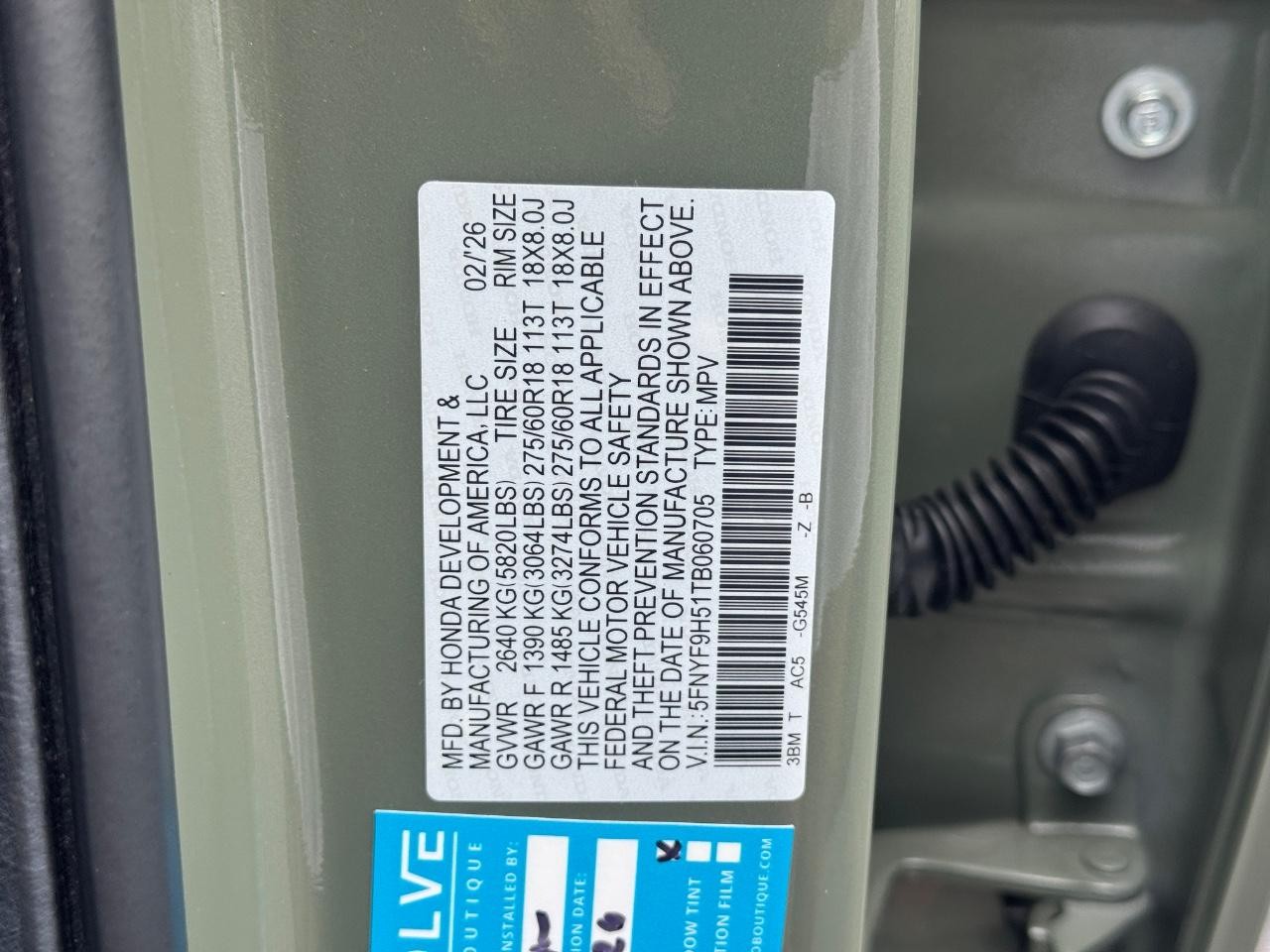 Honda Passport Vehicle Full-screen Gallery Image 29
