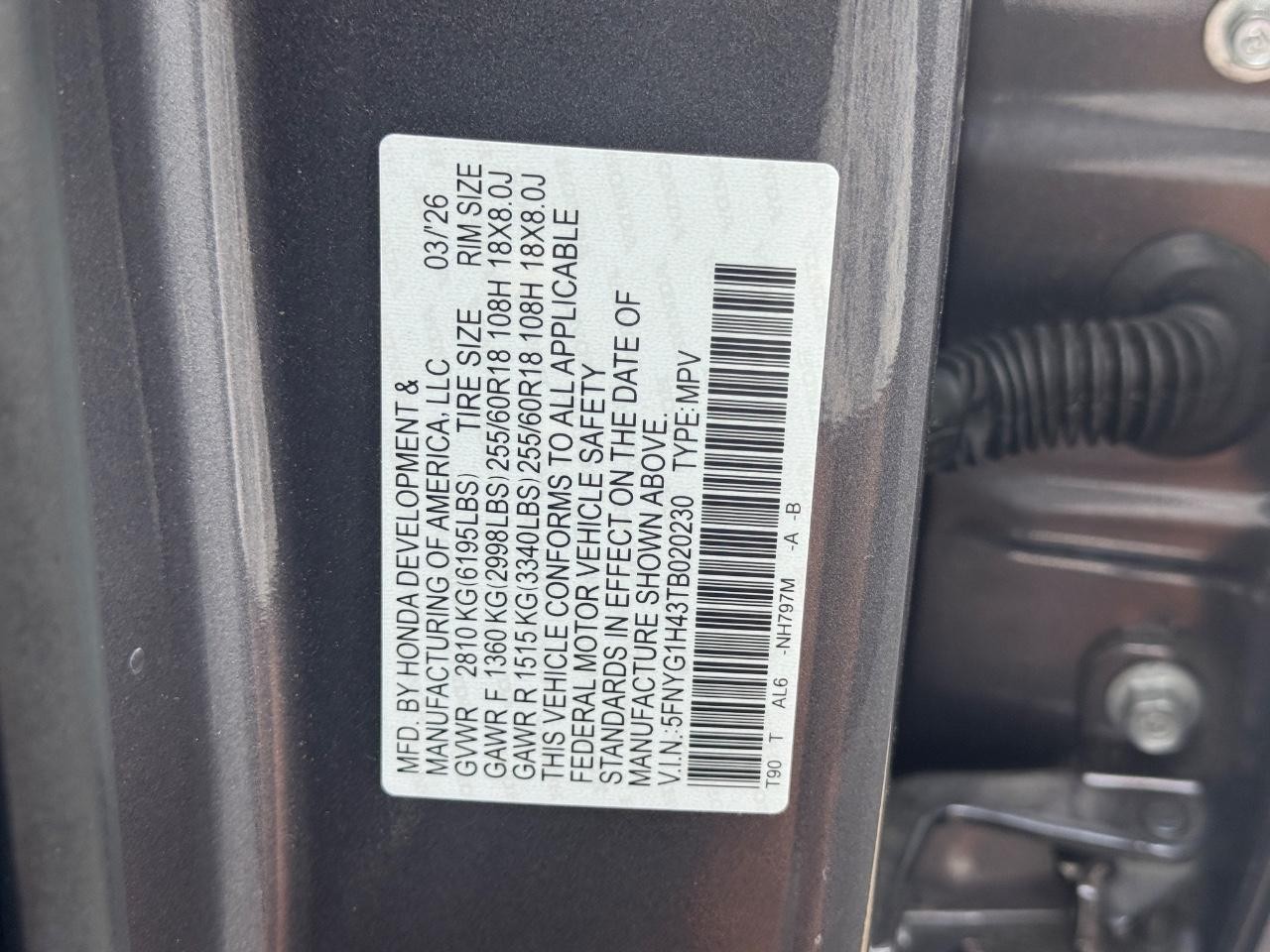 Honda Pilot Vehicle Full-screen Gallery Image 28