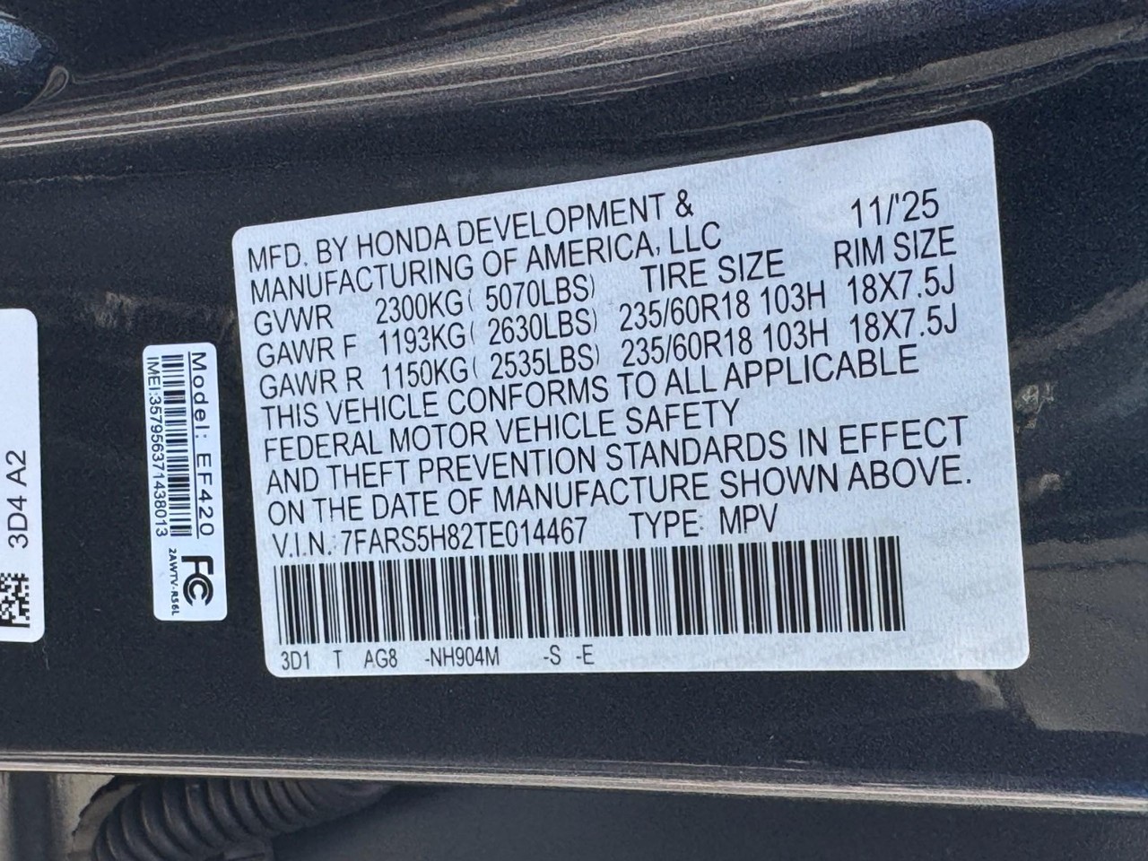 Honda CR-V Hybrid Vehicle Full-screen Gallery Image 25