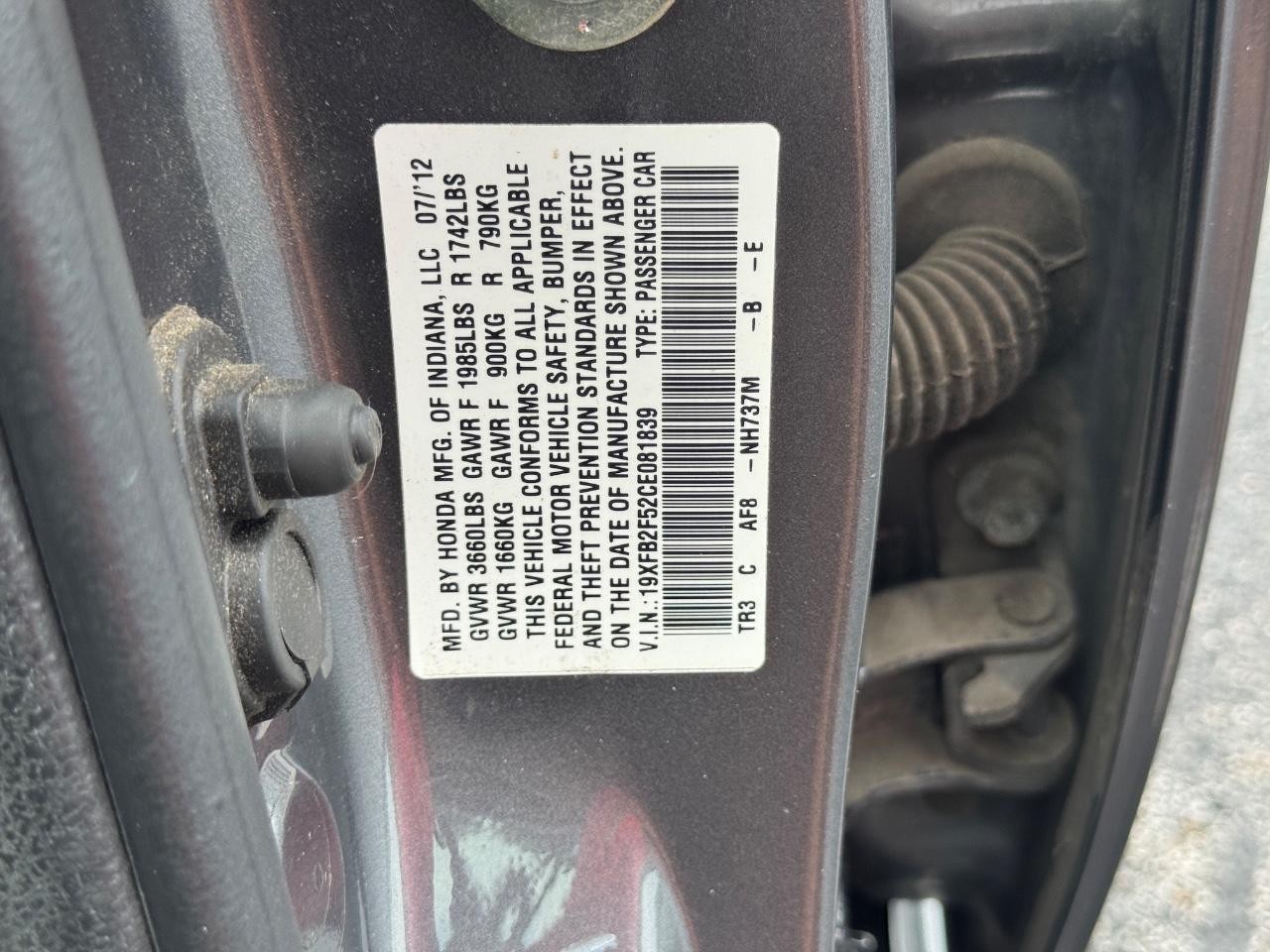 Honda Civic Sedan Vehicle Full-screen Gallery Image 26