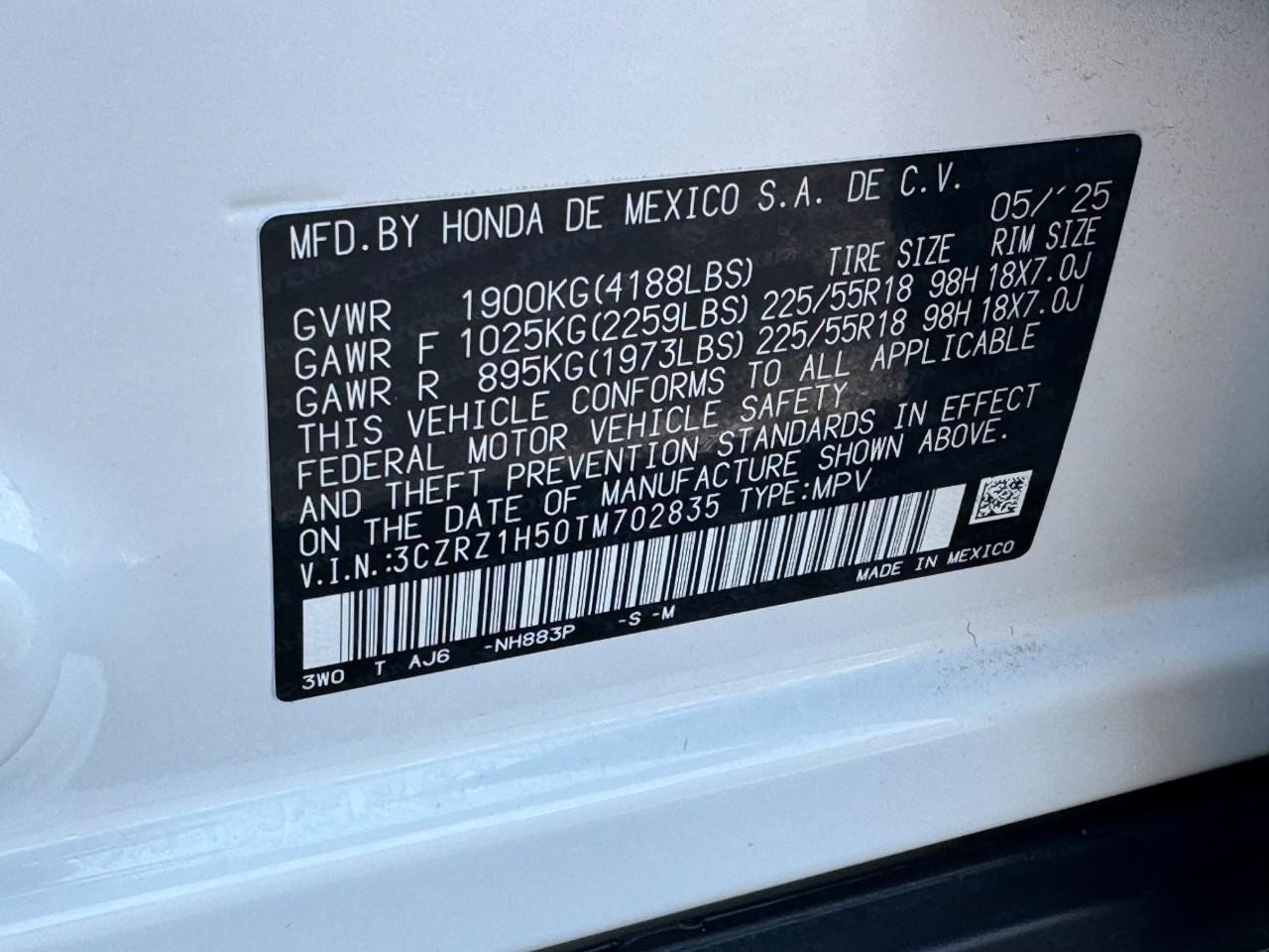 Honda HR-V Vehicle Full-screen Gallery Image 25
