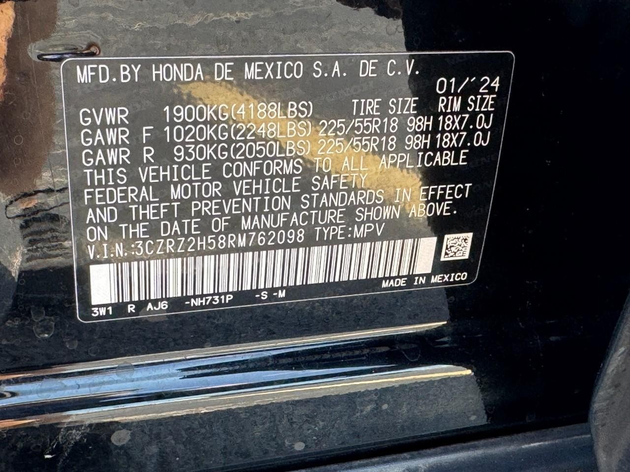 Honda HR-V Vehicle Full-screen Gallery Image 25