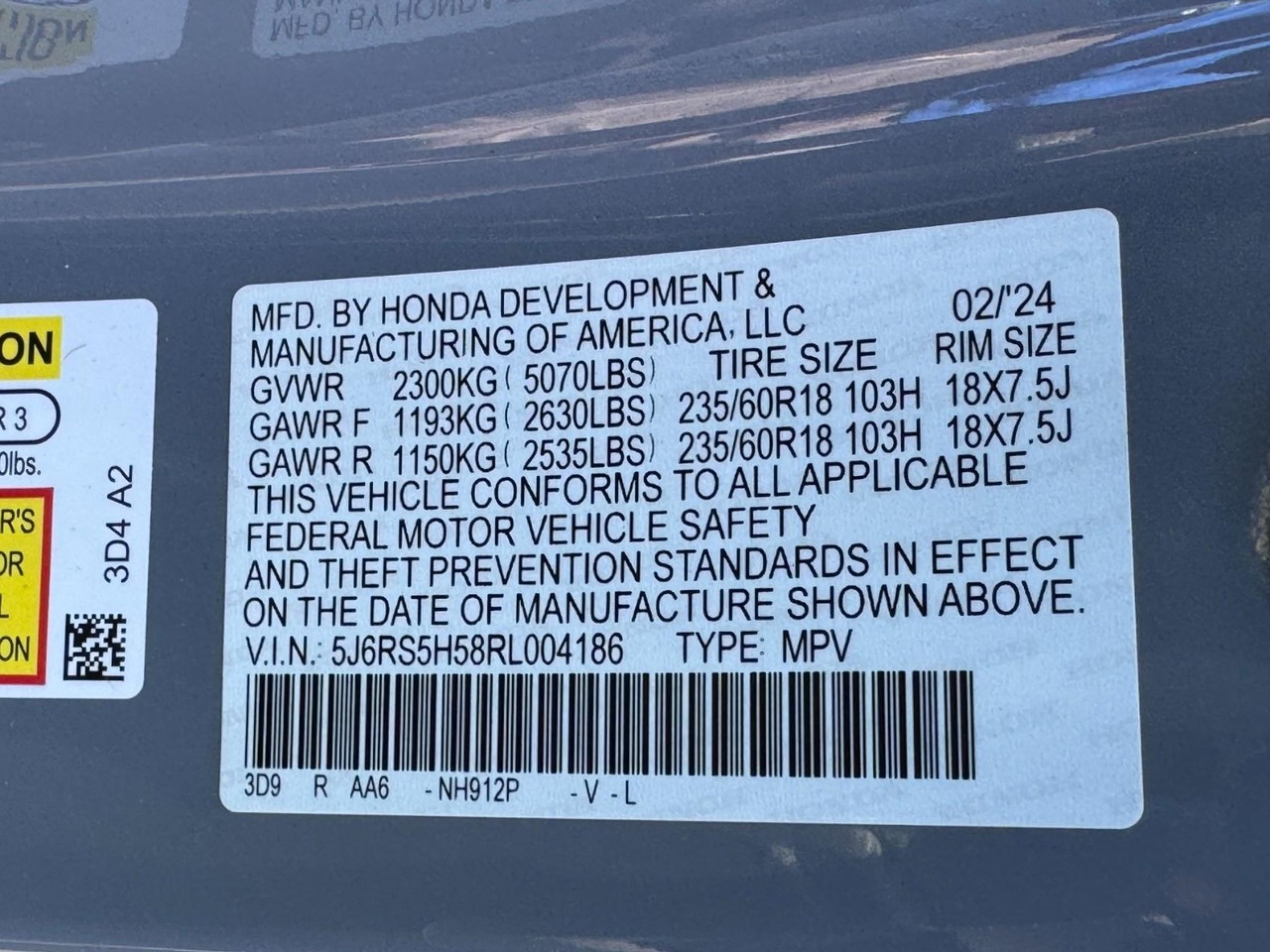 Honda CR-V Hybrid Vehicle Full-screen Gallery Image 26
