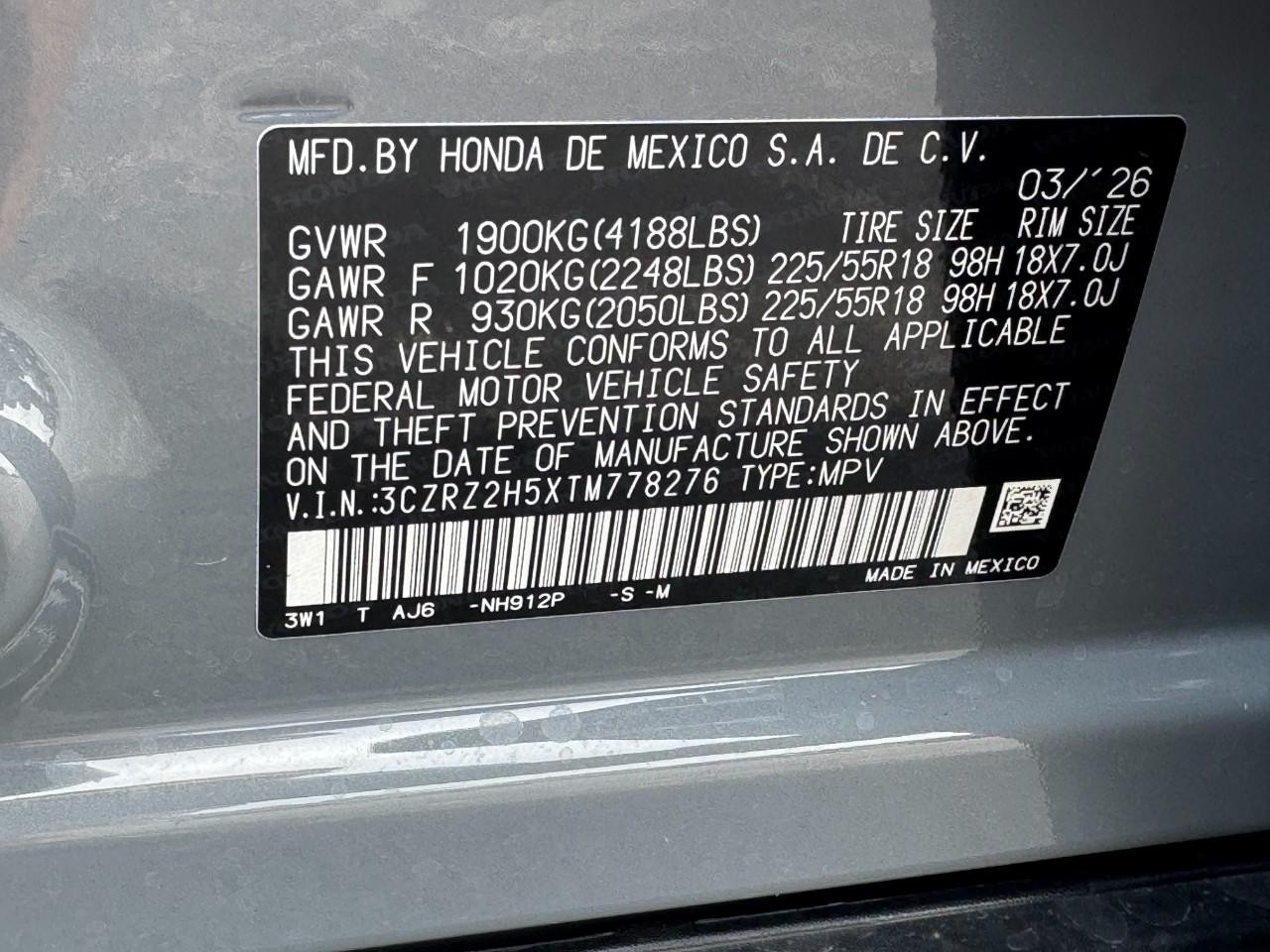 Honda HR-V Vehicle Full-screen Gallery Image 25