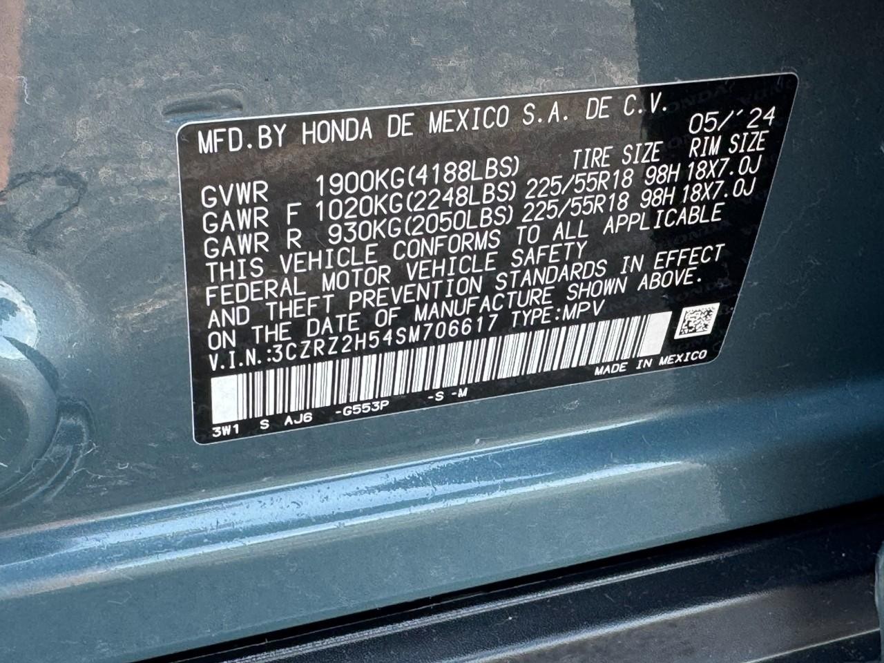 Honda HR-V Vehicle Full-screen Gallery Image 23