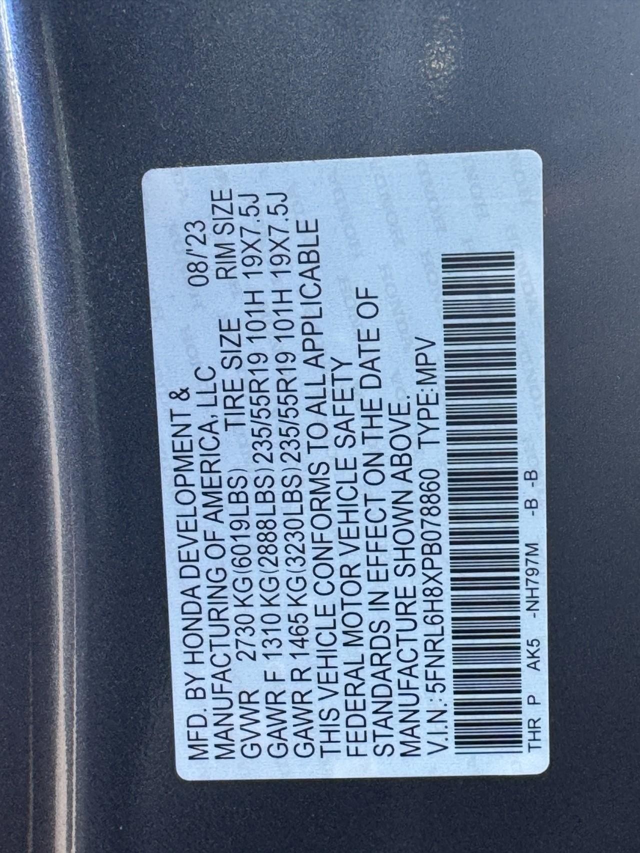 Honda Odyssey Vehicle Full-screen Gallery Image 29