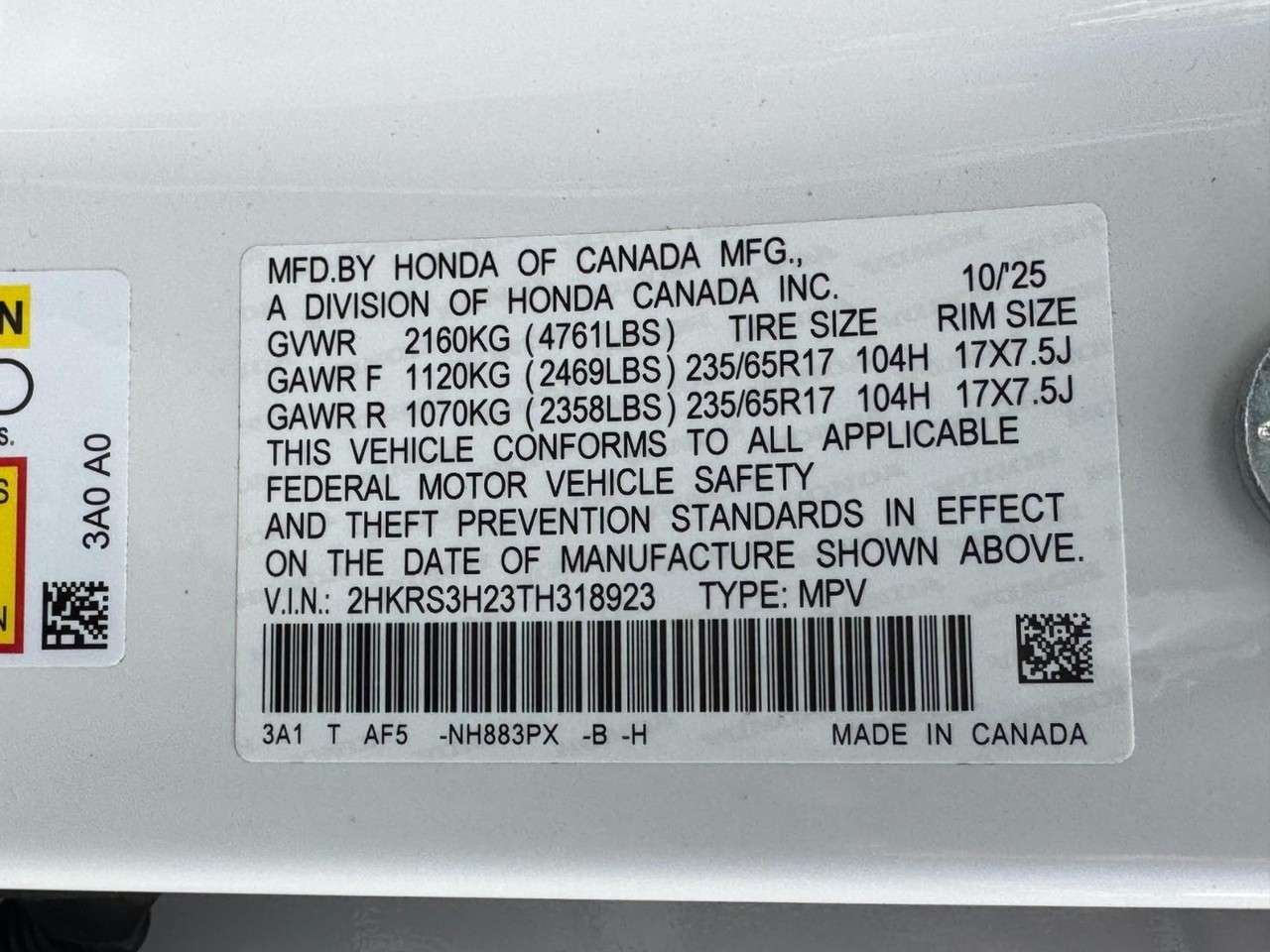 Honda CR-V Vehicle Full-screen Gallery Image 22