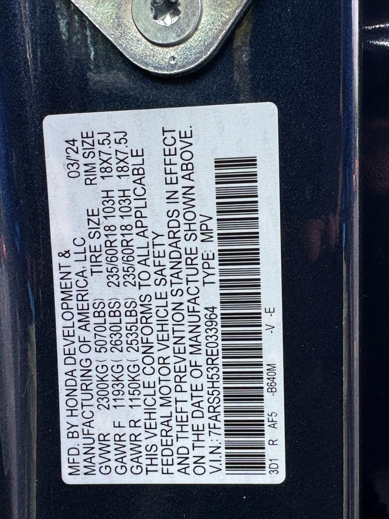 Honda CR-V Hybrid Vehicle Full-screen Gallery Image 25