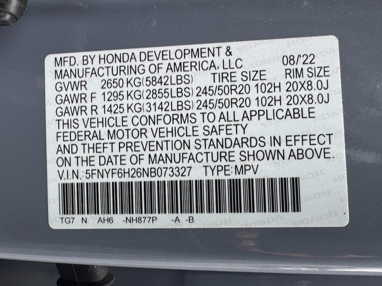 Honda Pilot Vehicle Full-screen Gallery Image 26
