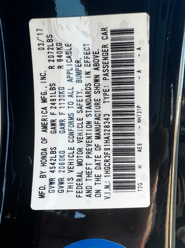 Honda Accord Sedan Vehicle Full-screen Gallery Image 22