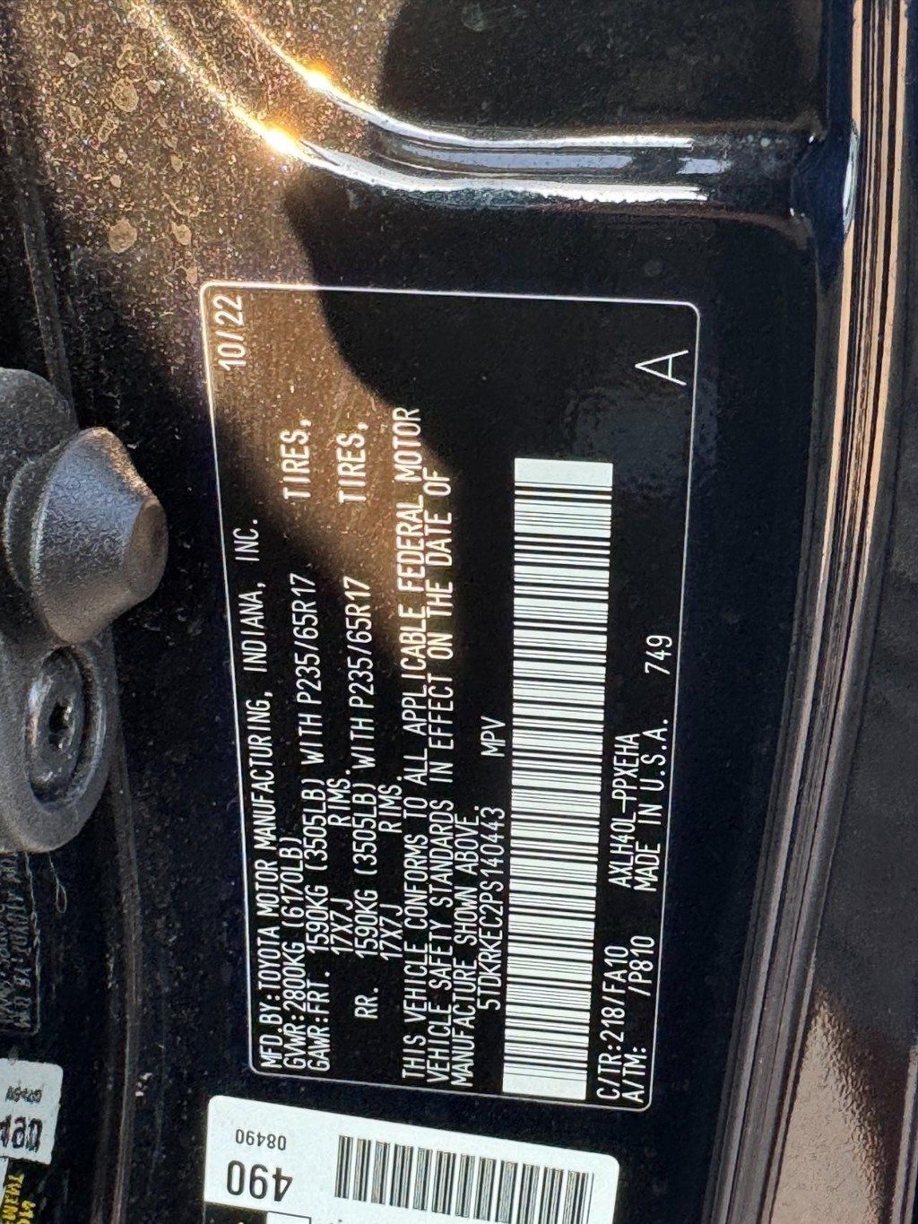 Toyota Sienna Vehicle Full-screen Gallery Image 26