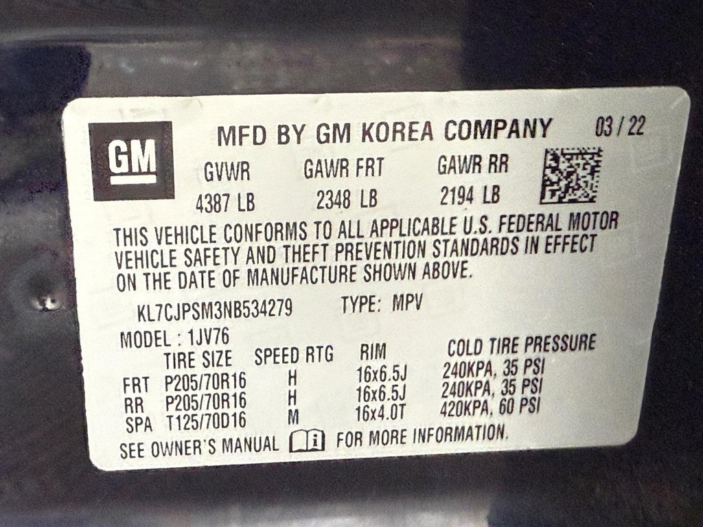 Chevrolet Trax Vehicle Full-screen Gallery Image 25