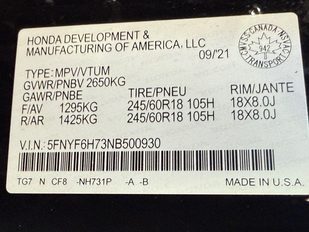 Honda Pilot Vehicle Full-screen Gallery Image 32