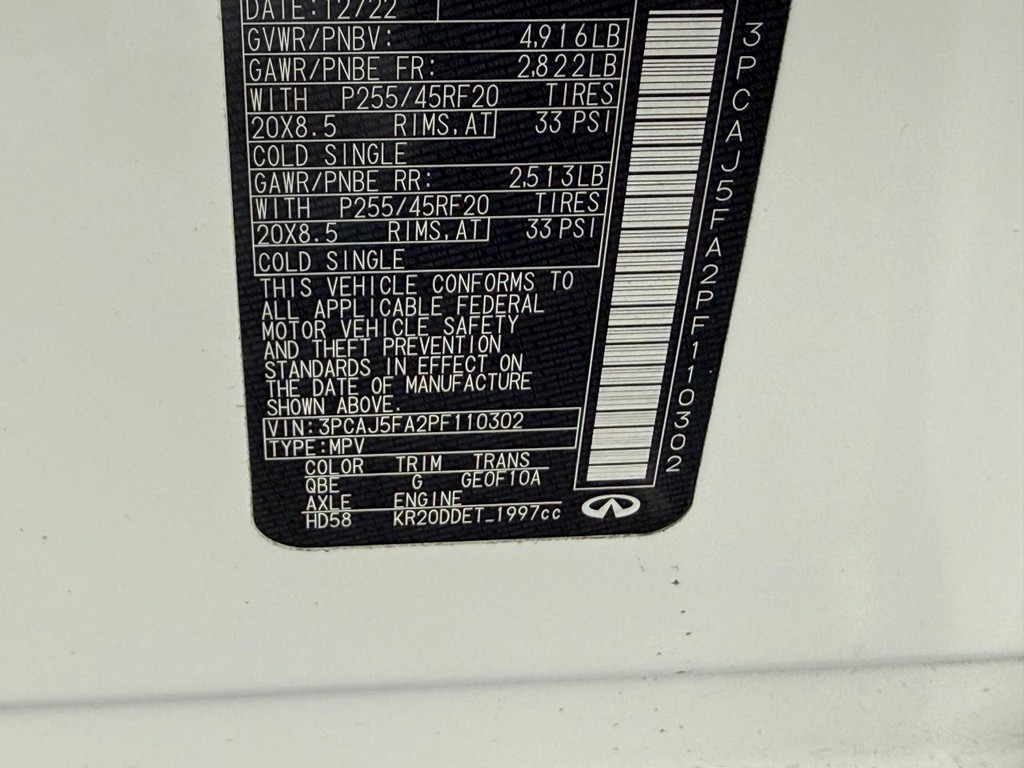 INFINITI QX50 Vehicle Full-screen Gallery Image 26