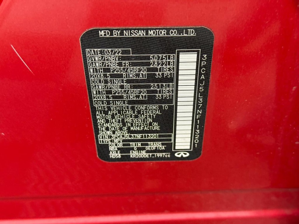 INFINITI QX55 Vehicle Full-screen Gallery Image 27