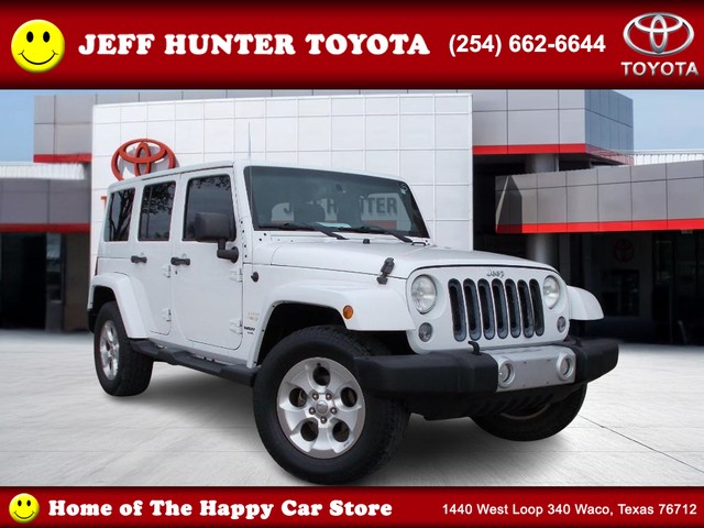 2014 Jeep Wrangler Unlimited Sahara at Jeff Hunter Toyota in Waco TX