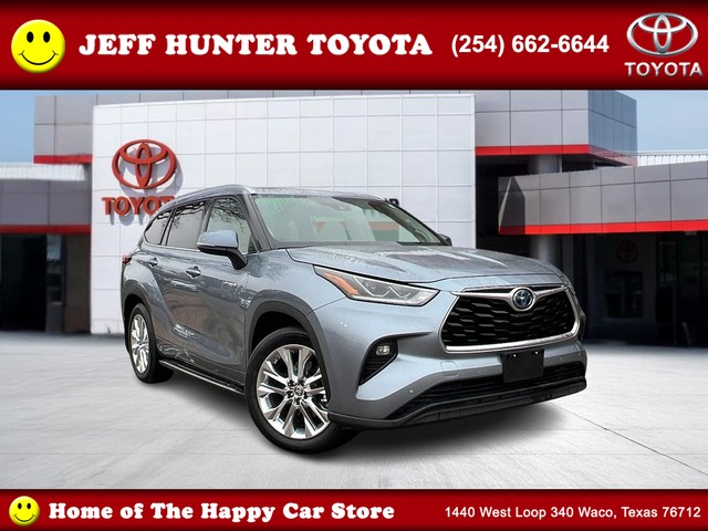 2021 Toyota Highlander Hybrid Limited at Jeff Hunter Toyota in Waco TX