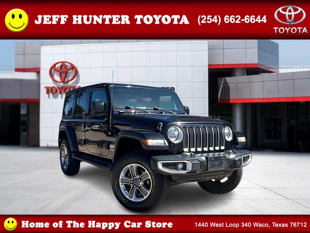 2020 Jeep Wrangler Unlimited Sahara at Jeff Hunter Toyota in Waco TX