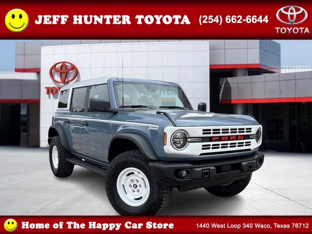 2023 Ford Bronco Heritage Edition at Jeff Hunter Toyota in Waco TX