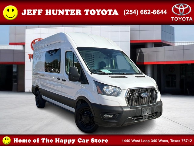 2022 Ford Transit Cargo Van T-350 148" Hi Rf 9500 GVWR AWD at Toyota of Waco in Waco TX