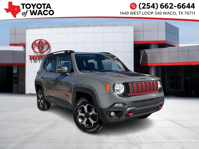2020 Jeep Renegade 4WD Trailhawk at Toyota of Waco in Waco TX