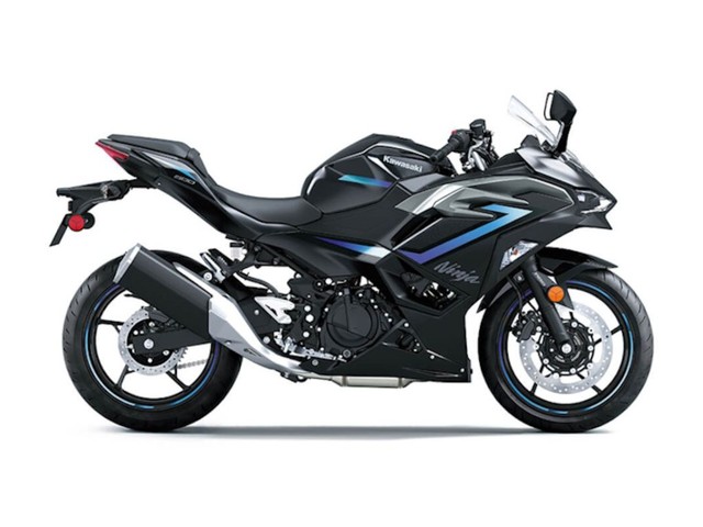 more details - kawasaki ninja® 500 abs metallic flat spark black