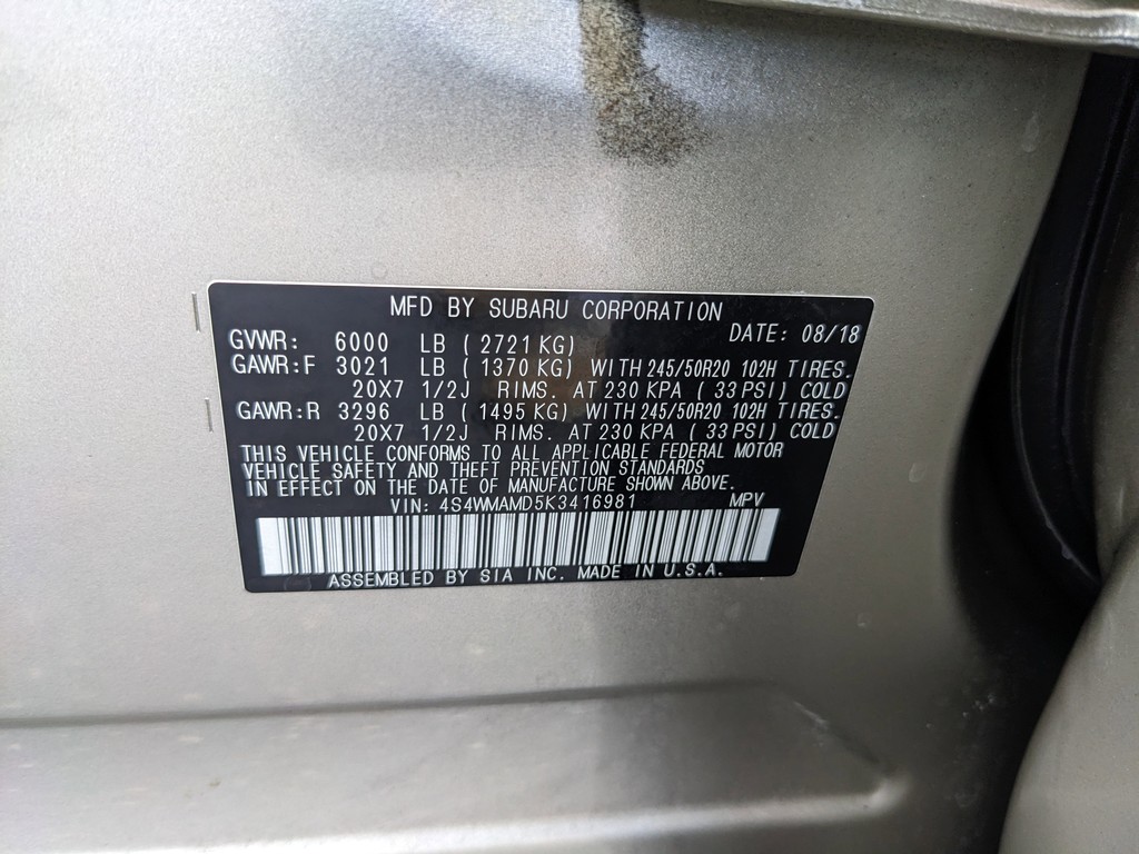 Subaru Ascent Vehicle Full-screen Gallery Image 35