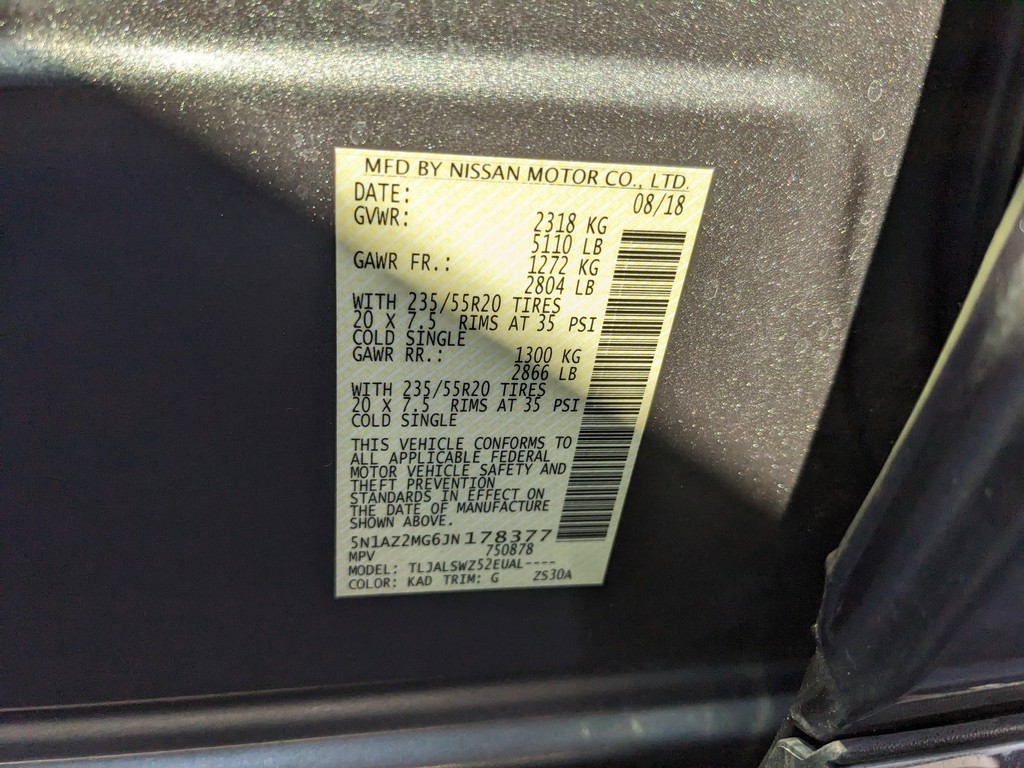 Nissan Murano Vehicle Full-screen Gallery Image 35