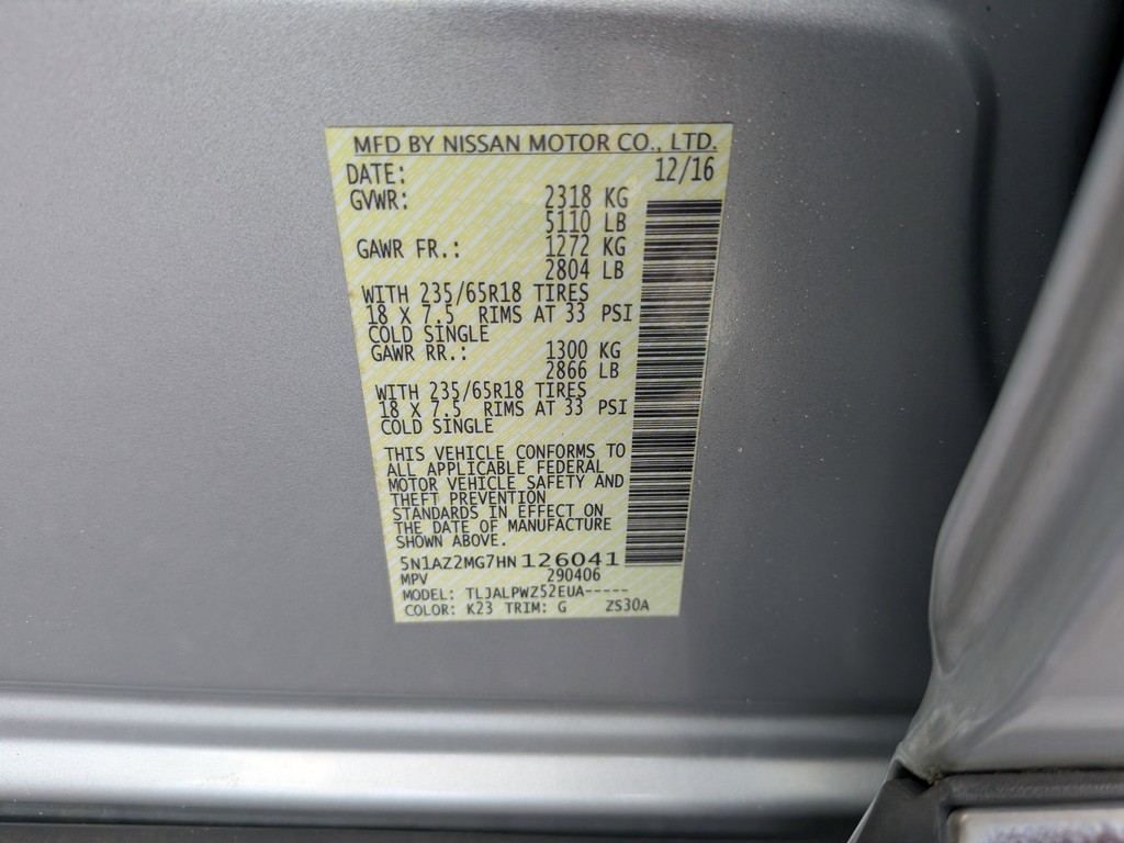 Nissan Murano Vehicle Full-screen Gallery Image 32