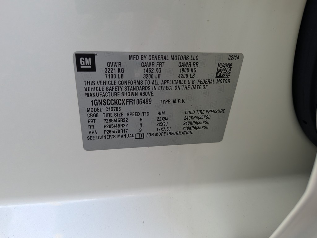 Chevrolet Tahoe Vehicle Full-screen Gallery Image 39