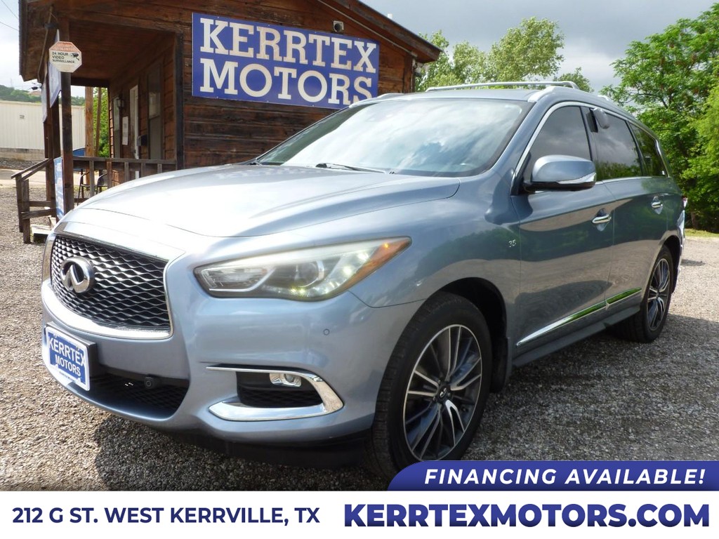 Hagane Blue 2018 INFINITI QX60 AWD SUV / Crossover All-Wheel Drive Continuously Variable Transmission