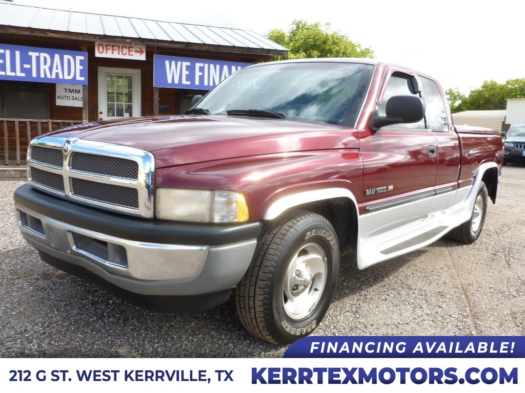 Red 2001 Dodge RAM 1500 Pickup Truck Rear-Wheel Drive Automatic