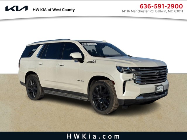 2022 Chevrolet Tahoe High Country at HW Kia in Ballwin MO