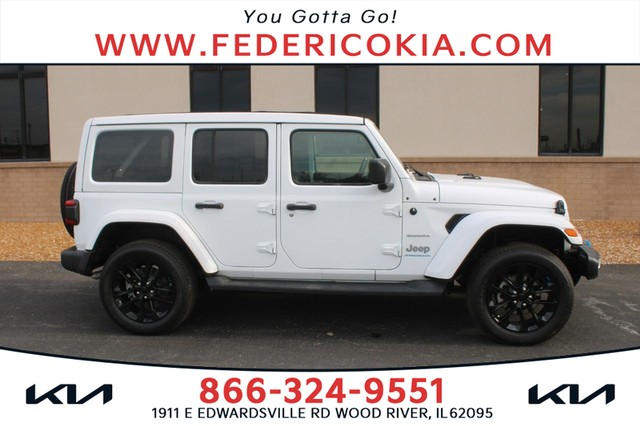 2023 Jeep Wrangler 4xe Sahara at Federico Kia in Wood River IL