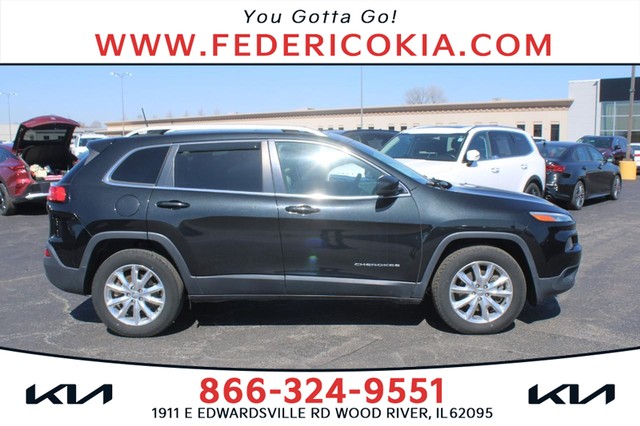 2016 Jeep Cherokee 4WD Limited at Federico Kia in Wood River IL