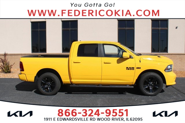 2016 Ram 1500 4WD Sport Crew Cab at Federico Kia in Wood River IL