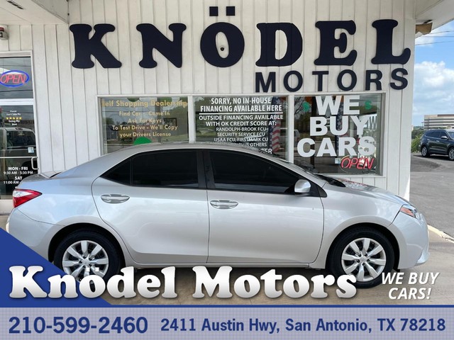 2016 Toyota Corolla LE at Knodel Motors in San Antonio TX