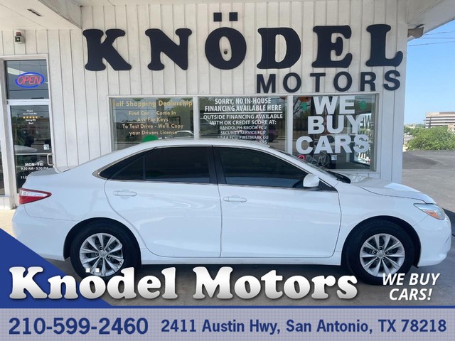 2016 Toyota Camry LE at Knodel Motors in San Antonio TX