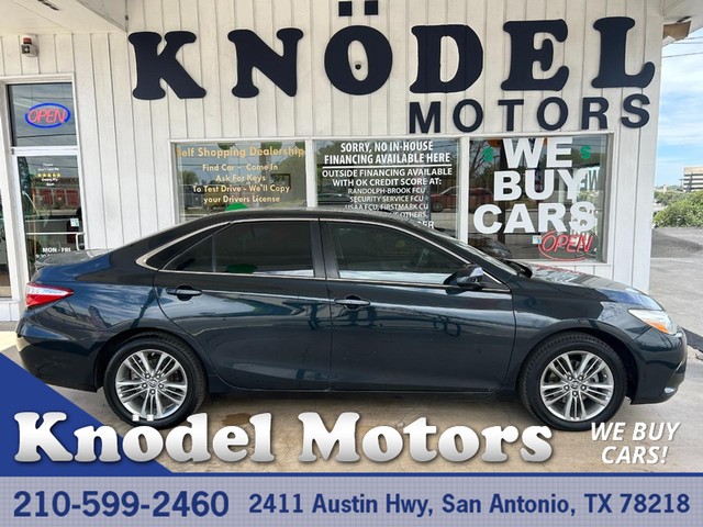 2015 Toyota Camry SE at Knodel Motors in San Antonio TX