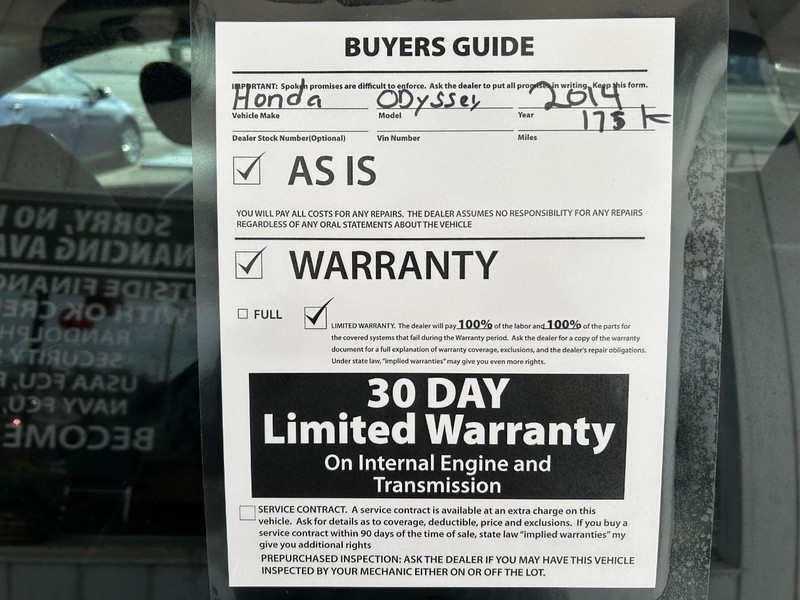 Honda Odyssey Vehicle Full-screen Gallery Image 10