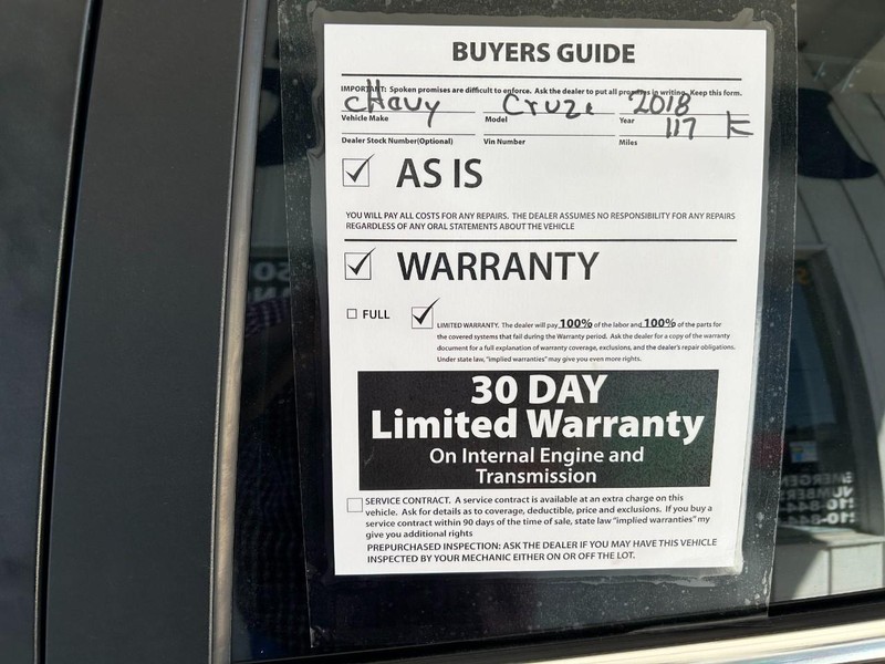 Chevrolet Cruze Vehicle Full-screen Gallery Image 09