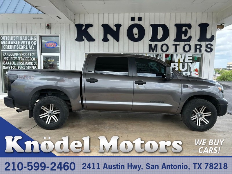 Magnetic Gray Metallic 2013 Toyota Tundra Grade CrewMax 5.7L Pickup Truck 4X2 Automatic