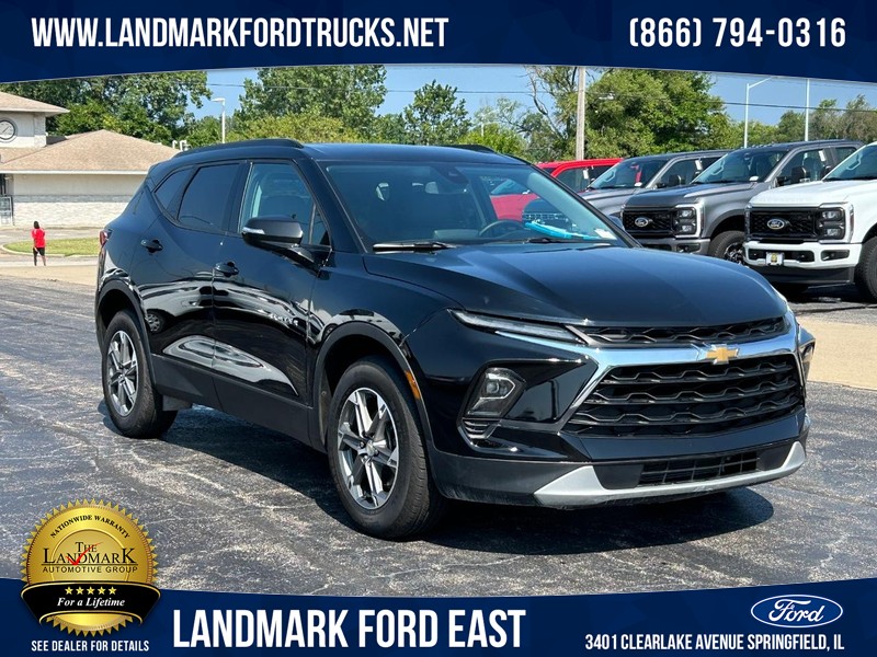 Used 2024 Chevrolet Blazer 3LT with VIN 3GNKBJRS2RS194198 for sale in Springfield, IL