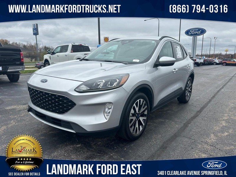 Used 2020 Ford Escape SEL with VIN 1FMCU9H95LUA09102 for sale in Springfield, IL