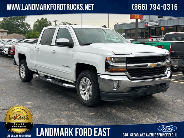 2018 Chevrolet Silverado 1500 4WD LT w/1LT Crew Cab at Landmark Ford Trucks in Springfield IL
