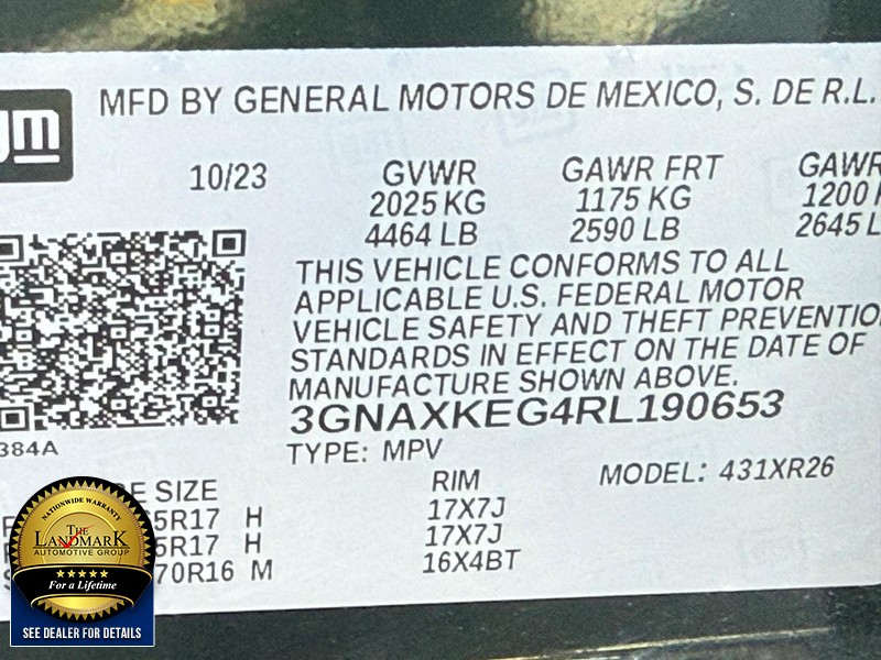 Chevrolet Equinox Vehicle Full-screen Gallery Image 21