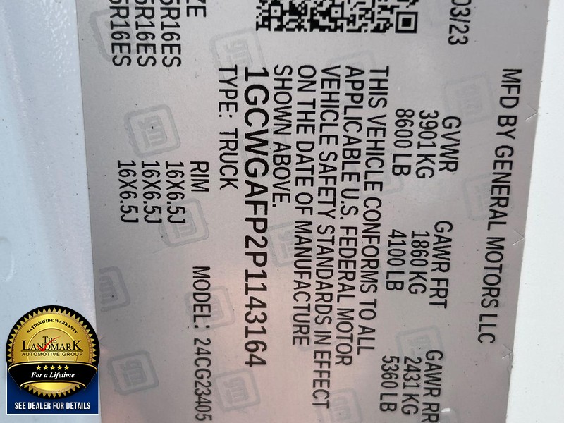 Chevrolet Express Cargo Van Vehicle Full-screen Gallery Image 20