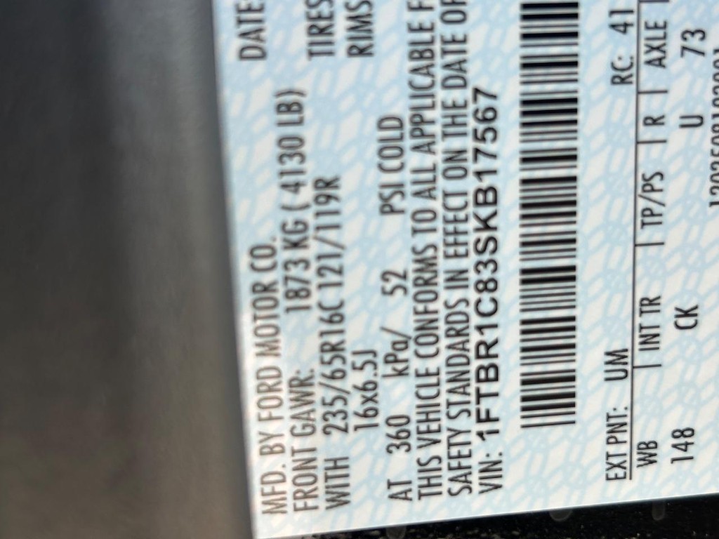 Ford Transit Cargo Van Vehicle Full-screen Gallery Image 15