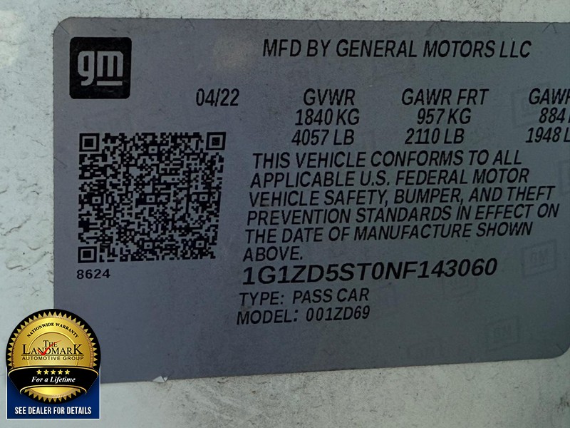 Chevrolet Malibu Vehicle Full-screen Gallery Image 21