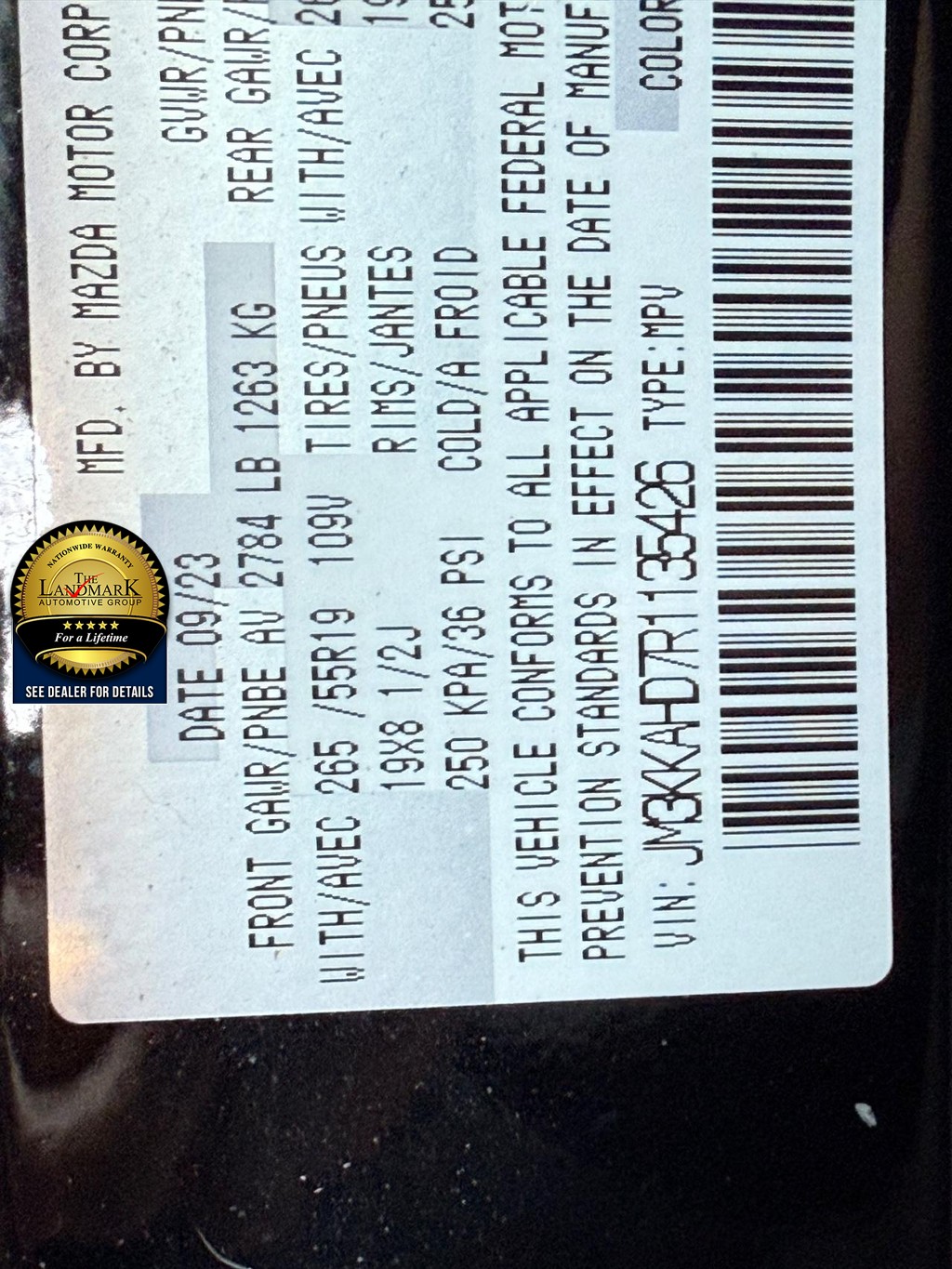 Mazda CX-90 Vehicle Full-screen Gallery Image 22